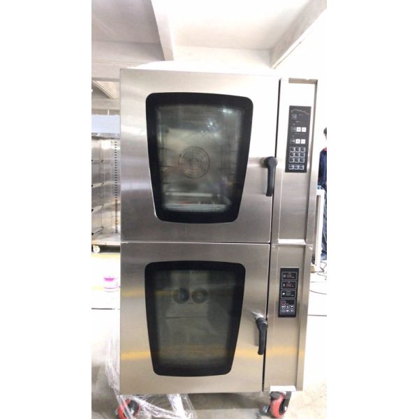 Печь конвекции горячего воздуха пара выпечки ресторанов коммерчески отрегулированная печью электрическая