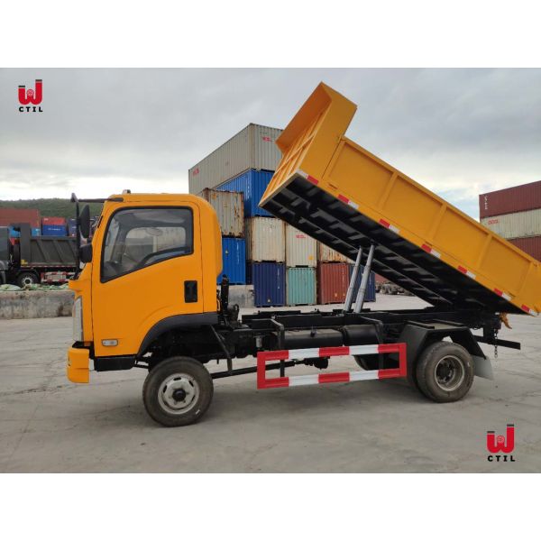 Wheel Driver 8t Heavy Duty Dump Truck 3650mm Tipper Dump Truck