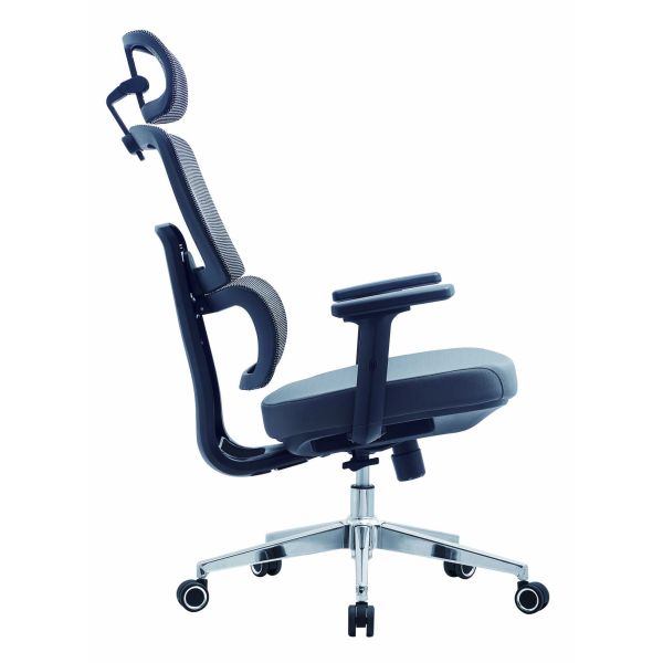 Molding Foam Plastic High Back Office Mesh Swivel Chair for Secretary Staff