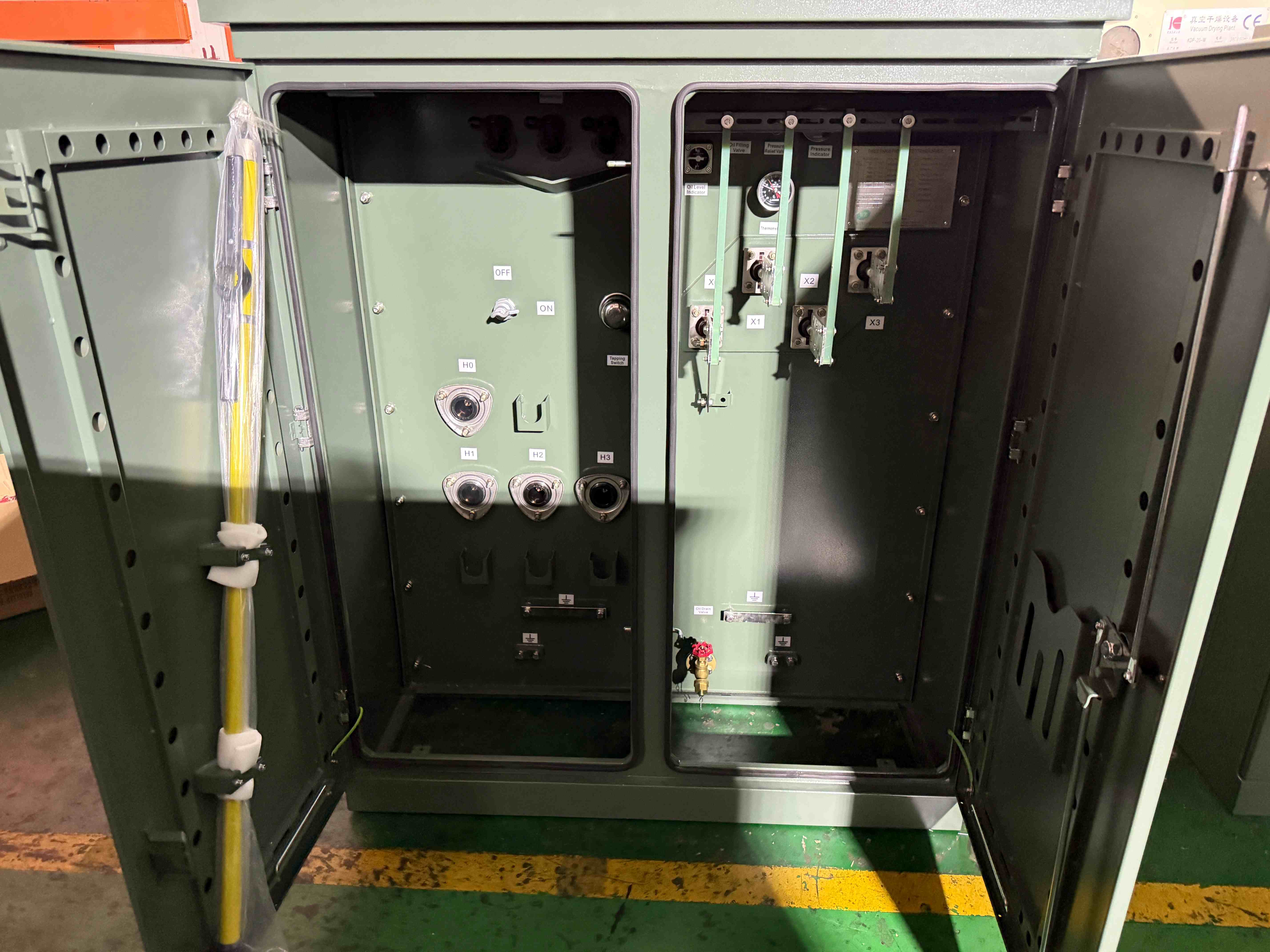 500kVA Three Phase Pad Mounted Transformer 24940V to 480V Oil Immersed Distribution Utility Transformer UL Certified