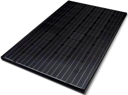 250w 29.5V Full Black Solar Black Células solares policristalinas IP65
