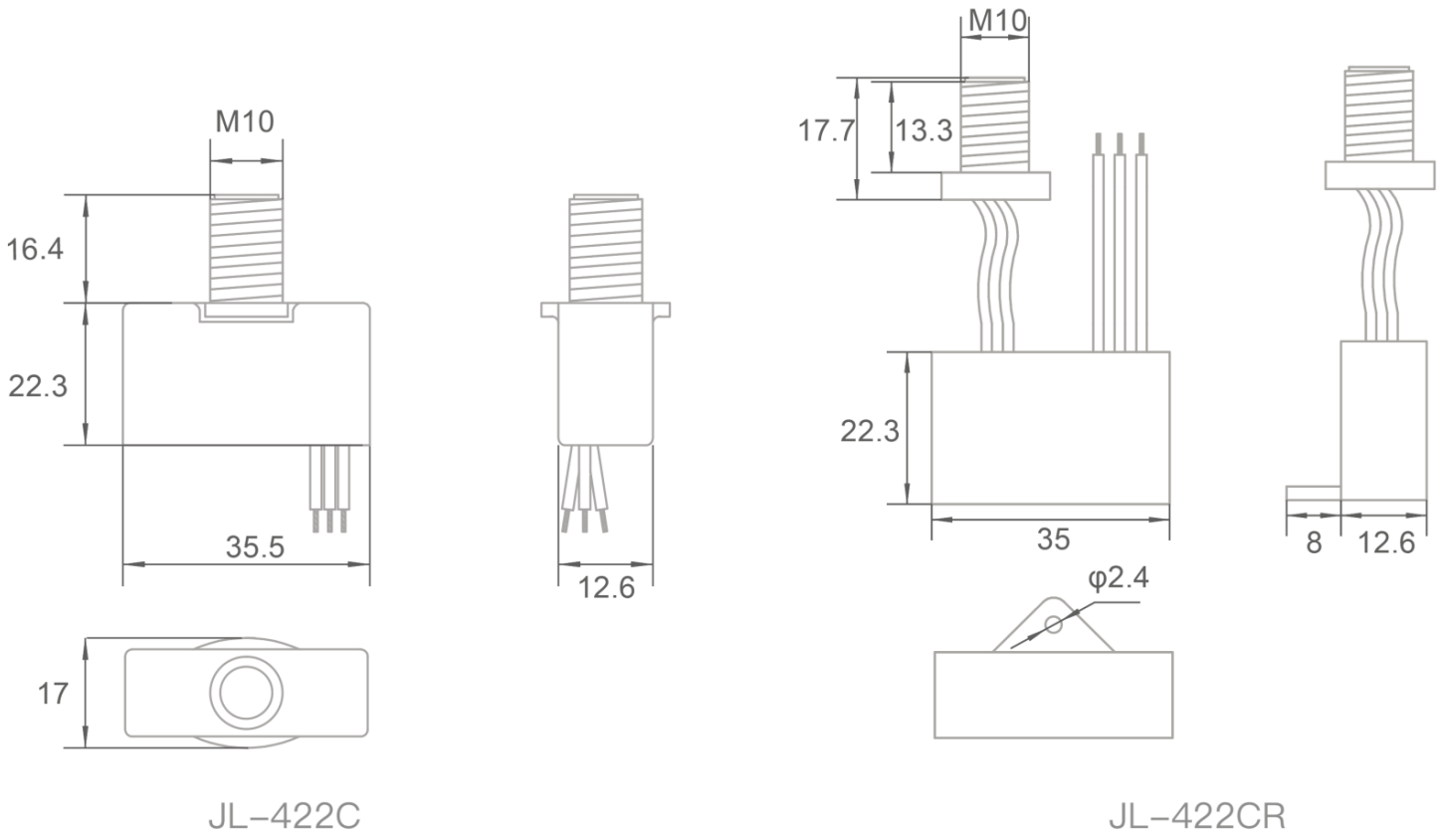 Micro Advanced Version Miniature Direct Wire In Digital Photocontrol Adjustable Lux Threshold