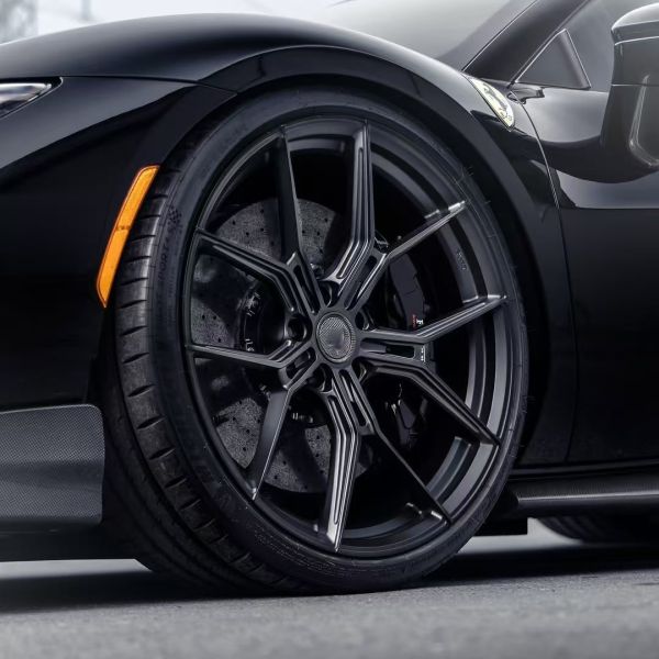 OEM Ferrari 296 Gtb Body Kit Carbon Fiber Body FY Style Side Skirt Body Kit