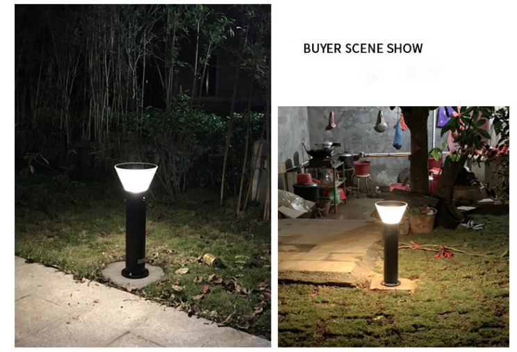 IP65 Waterproof Outdoor Solar Powered Lights For Gardens Simple Design