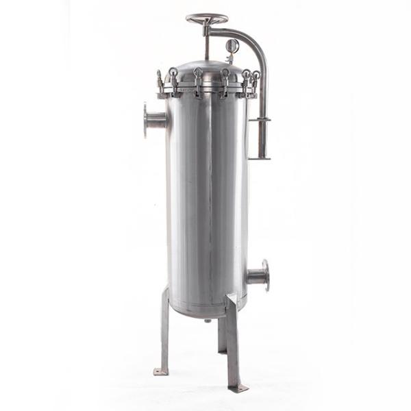 Oil Sanitary Stainless Steel Bag Filter Housing Industrial Durable