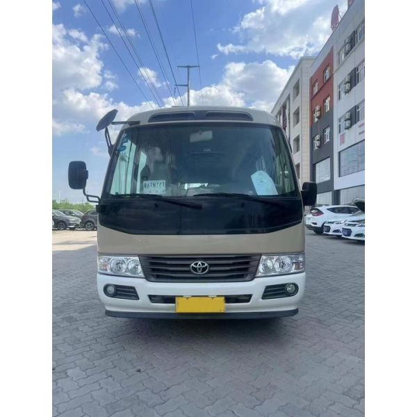 New Design Hot Sale Diesel Coaster Bus 30 Seaters Right Hand Toyo Ta Coaster Bus