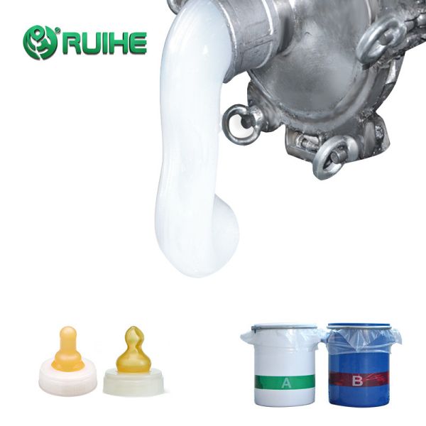 High Transparent Food Grade LSR Liquid Silicone Rubber Baby Utensil