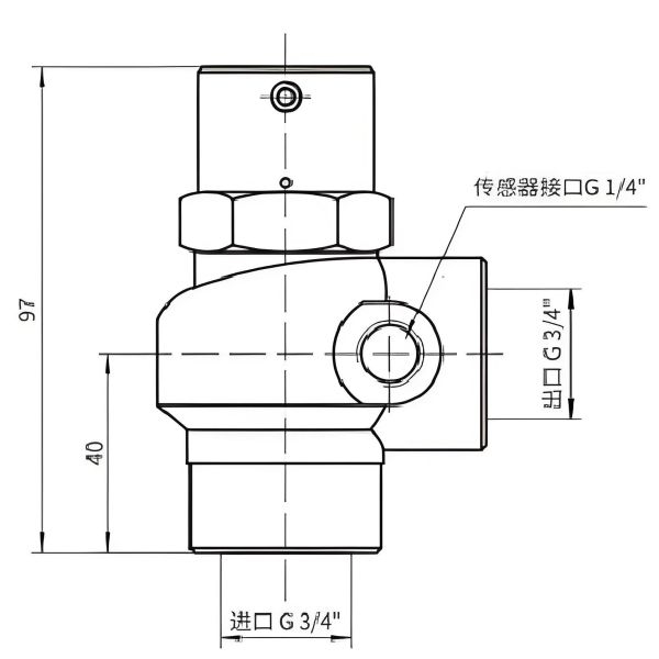 Pneumatic MPV Minimum Pressure Control Valve