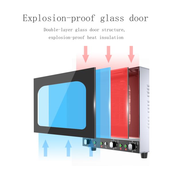 Коммерческая кухонная техника 35 кг Электрическая печь для хлеба с несколькими функциями