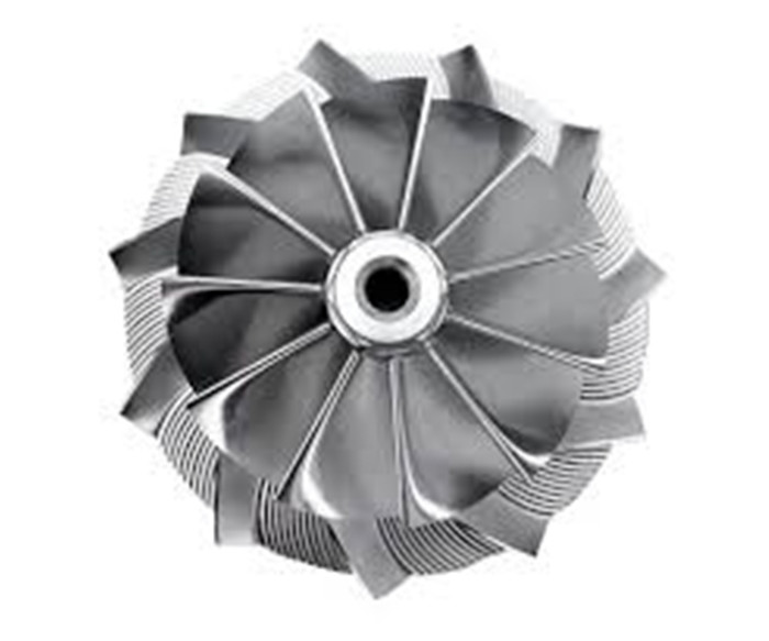 Compact Turbine Shaft Wheel , Turbine Compressor Wheel high Performance