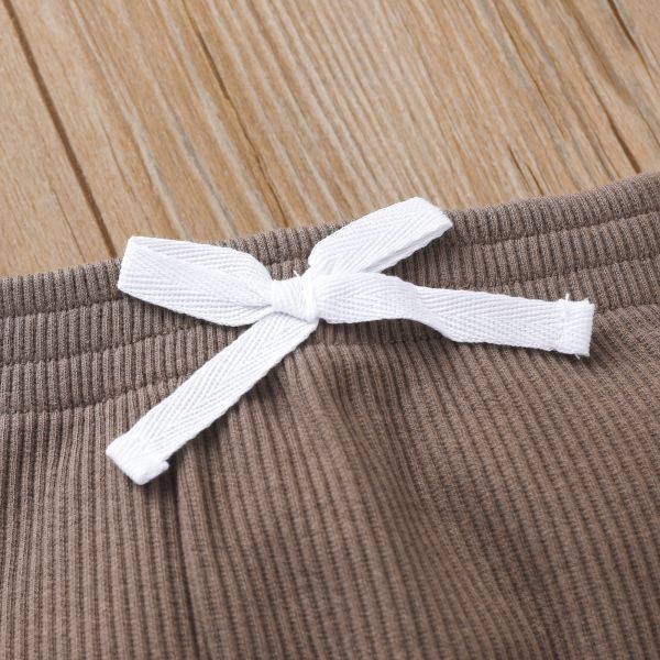Casual Cartoon Long Sleeved Two Piece Set For Children Baby