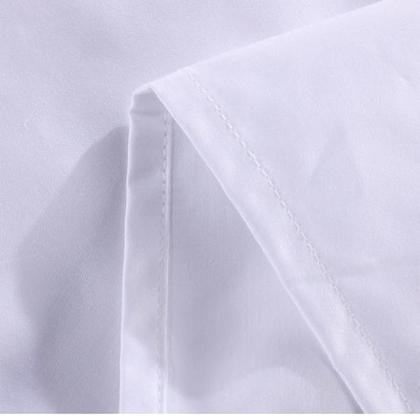 Custom Duvet Cover and Sheet White 100% Cotton Bedding Set for Luxury Hotel Comfort