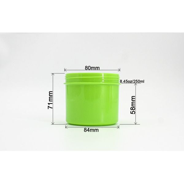 El empaquetado cosmético amplio de la boca 8.45oz 250ml PP para Exfoliating friega