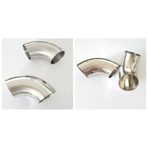 1D 1.5D Galvanized 304 Gr90 Stainless Steel Elbow Seamless