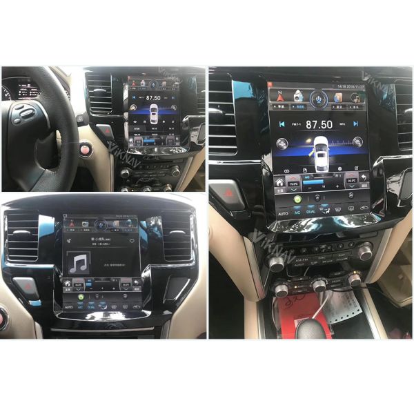 Андроида Tesla стиля автомобильный радиоприемник 10,0 на Nissan Pathfinder 2012 2018