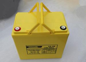 OEM / ODM M6 Sealed VRLA AGM Lead Acid Battery 12V 55AH 6FM55