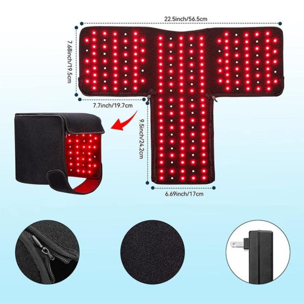 150 LEDs 660nm e 830nm comprimento de onda luz infravermelha todo o corpo terapia de crescimento do cabelo laser luz infravermelha capuz