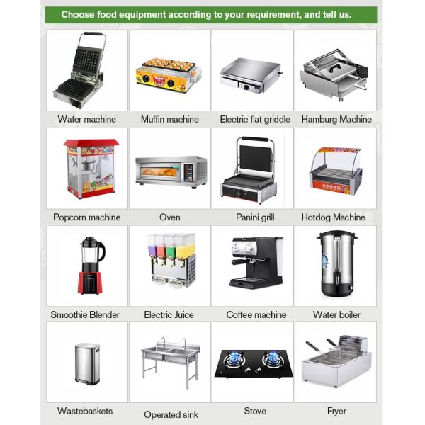 Food Processing 3 Wheel Ape Tuk Tuk Barbecue Motorcycle Cook Trailer