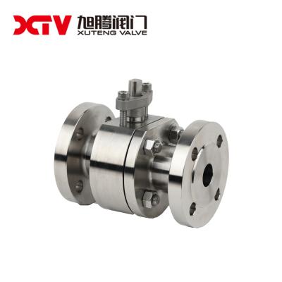 Válvula de esferas de flange de alta pressão com vedação de metal duro Q41Y