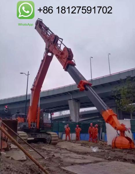 Q355B Telescopic Dipper Arm For Hitachi EX200-5 20-50T Excavator