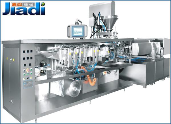 Doypack Spout Pouch Packing Machine , Spout Pouch Filling Machine Weight 3800kg