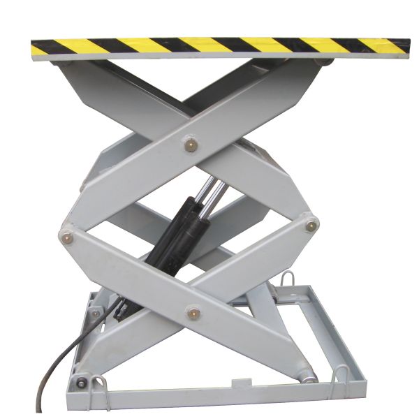 3000Kg que carregam estacionário hidráulico Scissor a tabela de elevador para