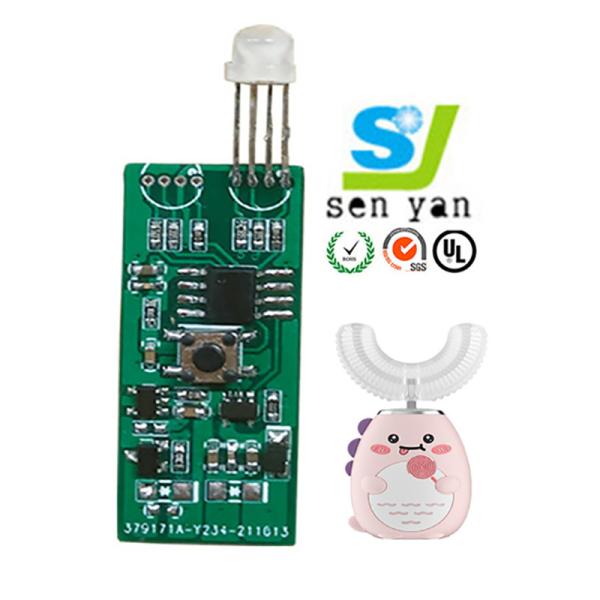 HASL-LF SMT PCB Assembly Pritned Circuit Board Production One Stop Service For Toothbrush