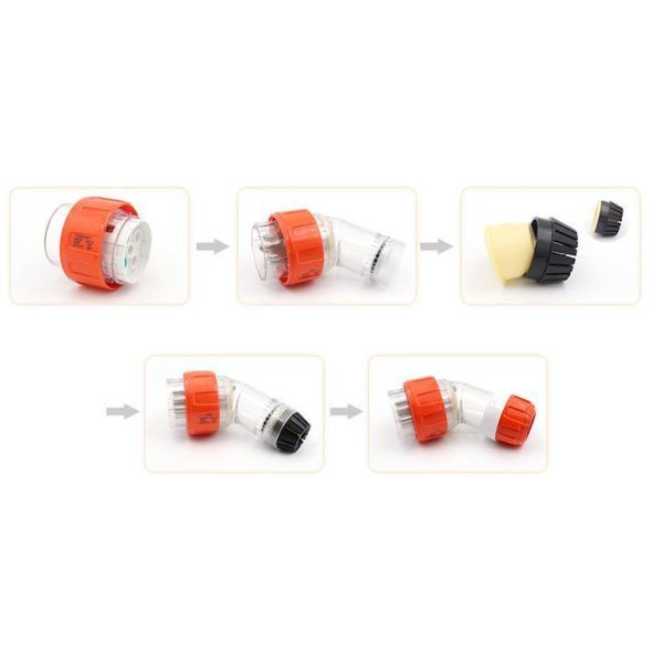 Plugue de curvatura de emergência exterior série Gd-56p Plugue industrial padrão australiano 5P