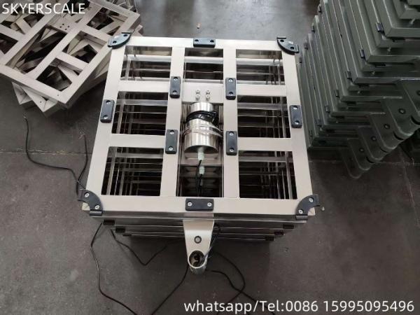 304 Stainless Steel Bench Scale 600 * 800 Mm 300kg Weighing Waterproof Platform Scale