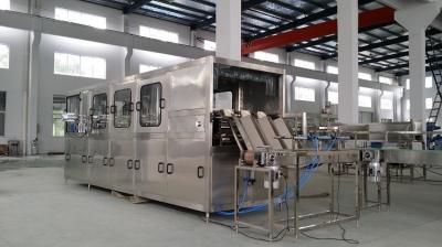 Linha de produção automática 100-1200BPH da água mineral de máquina de enchimento da água de 5 galões