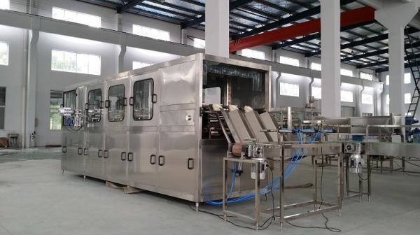 Linha de produção automática 100-1200BPH da água mineral de máquina de enchimento da água de 5 galões