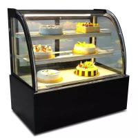 Frigorífico de refrigeração de circulação com porta traseira de vidro duplo