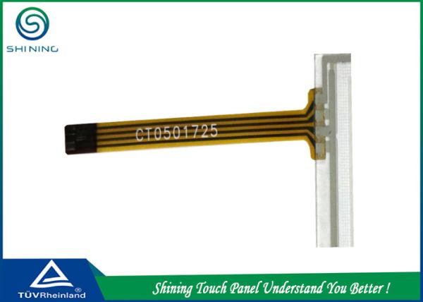 Laptop 5 Inch Resistive Touch Panel Overlay 4 Wire Analog Film Glass Structure