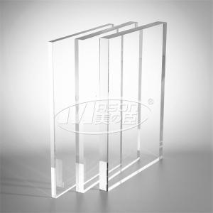 do plexiglás claro resistente do perspex do risco de 6mm painel plástico acr