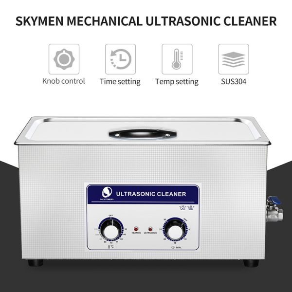 Portamaletas 22L calefacción mecánica SCCP del limpiador ultrasónico del baño de 5,8 galones