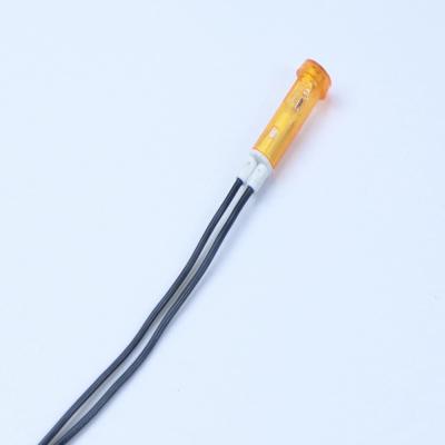 Yellow 12 Volt Indicator Light A-25 For Household Appliances