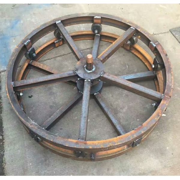 Turntable Device Anti Twist Wire Rope Use Laying Bracket Vertical Type Cable Reel Stand