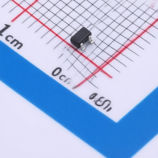 Electronic switching transistor CBI BC857AW NPN silicon epitaxial planar for general purpose circuits