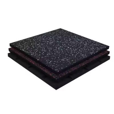 Anti Slip Outdoor Rubber Flooring Weatherproof Easy Clean 60-70 ShoreA
