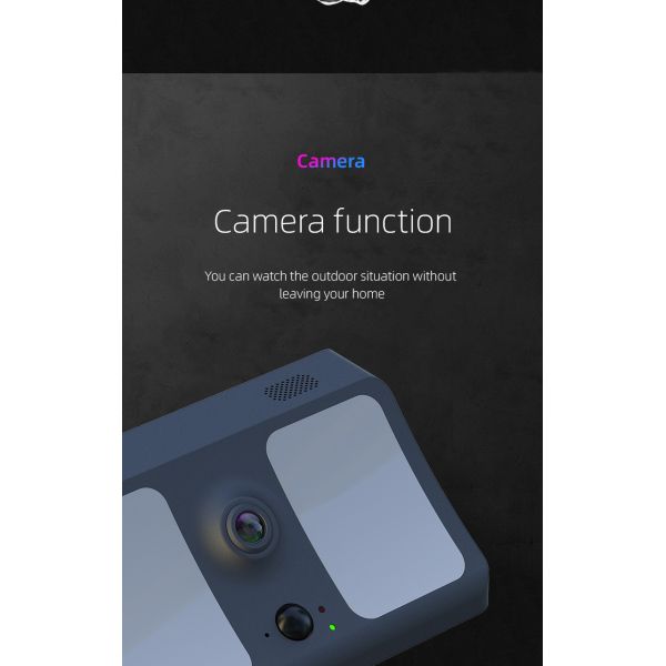 H.264 Solar WiFi Camera