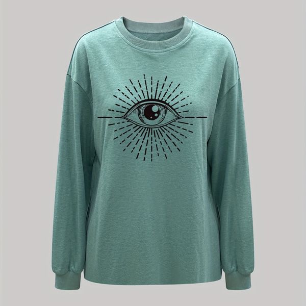 Casual Style Women Tops High Street Washable Cotton Long Sleeve Shirts 64.5cm