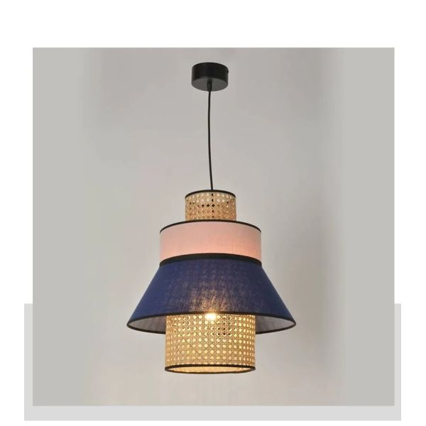 dining table lights creative design simple Japanese wabi-sabi style rattan pendant lights(WH-WP-147)