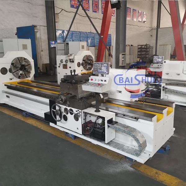 5m Torno horizontal de grande perfuração CNC Rol Turning Machine Roller Processing