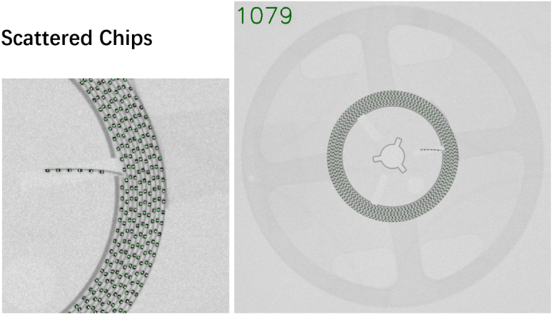 High speed inline x ray component counter with ai algorithm and MES/ERP/WMS system integration