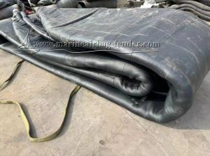1Airbag de lançamento de navio, balão de borracha naval inflável
