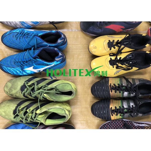 Colorful Second Hand Football Shoes / Used Football Shoes For Outdoor Sport