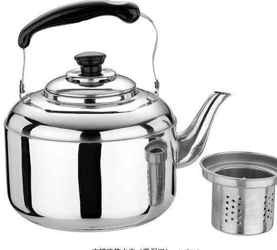 High Heat Efficiency Stainless Steel Tea Kettle Mirror Polish Inside And Outside