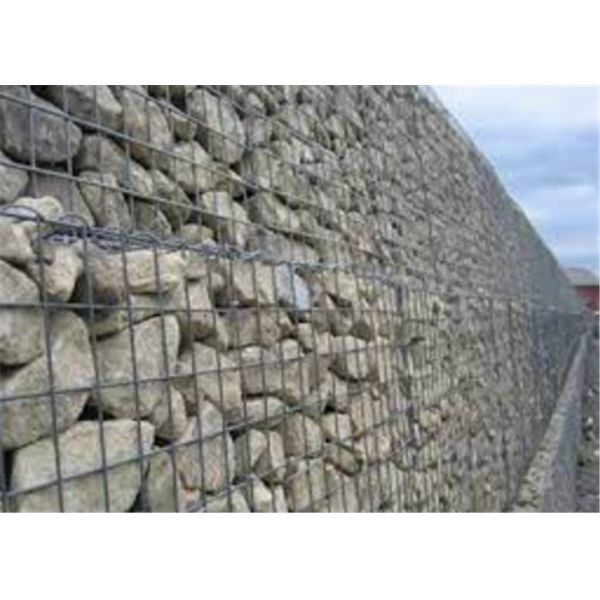Гальванизированная коробка Gabion утеса сетки падая защитная 3mm сваренная