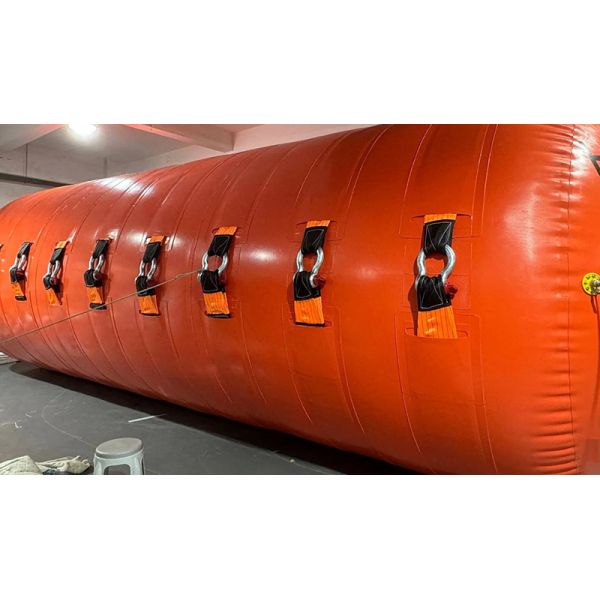 Cylindrical Underwater Lifting Bag Solid Construction Efficient Lifting Safe Reliable
