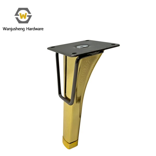 Fashion Design Furniture End Table Iron Leg Sofa Conical Base Cabinet Leg Accessories